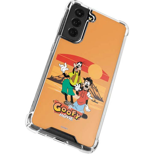 Disney Goof Family Trip Galaxy S21 FE Clear Case